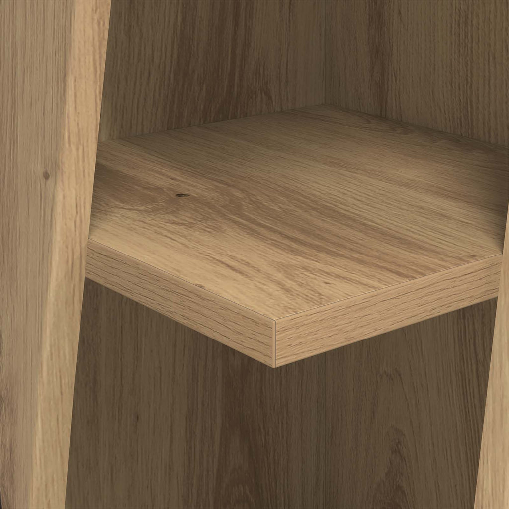 Eckschrank 27,5x27x102cm Holzwerkstoff Artisan-Eiche