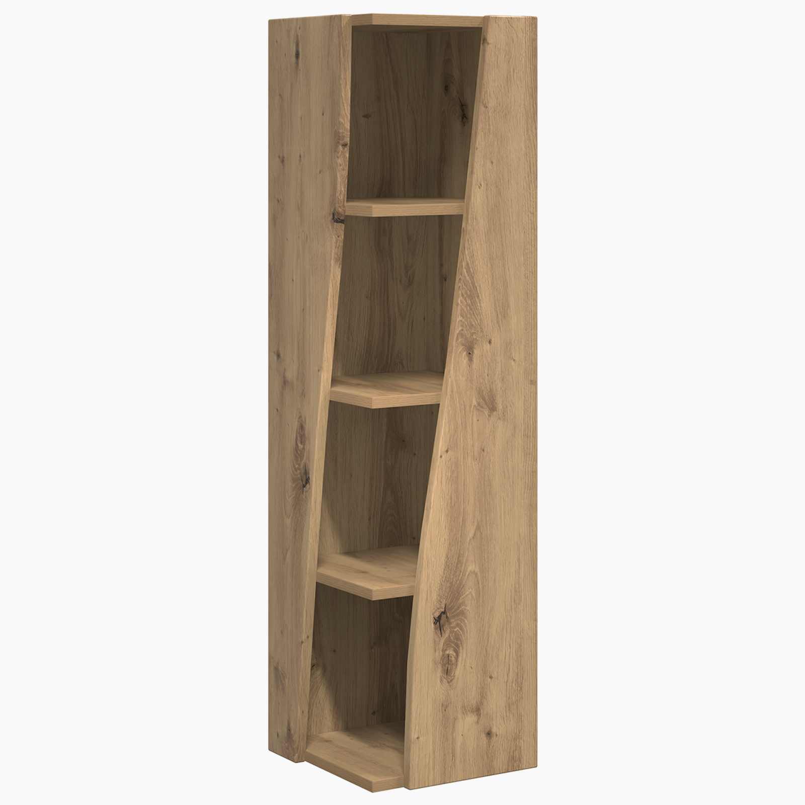 Eckschrank 27,5x27x102cm Holzwerkstoff Artisan-Eiche