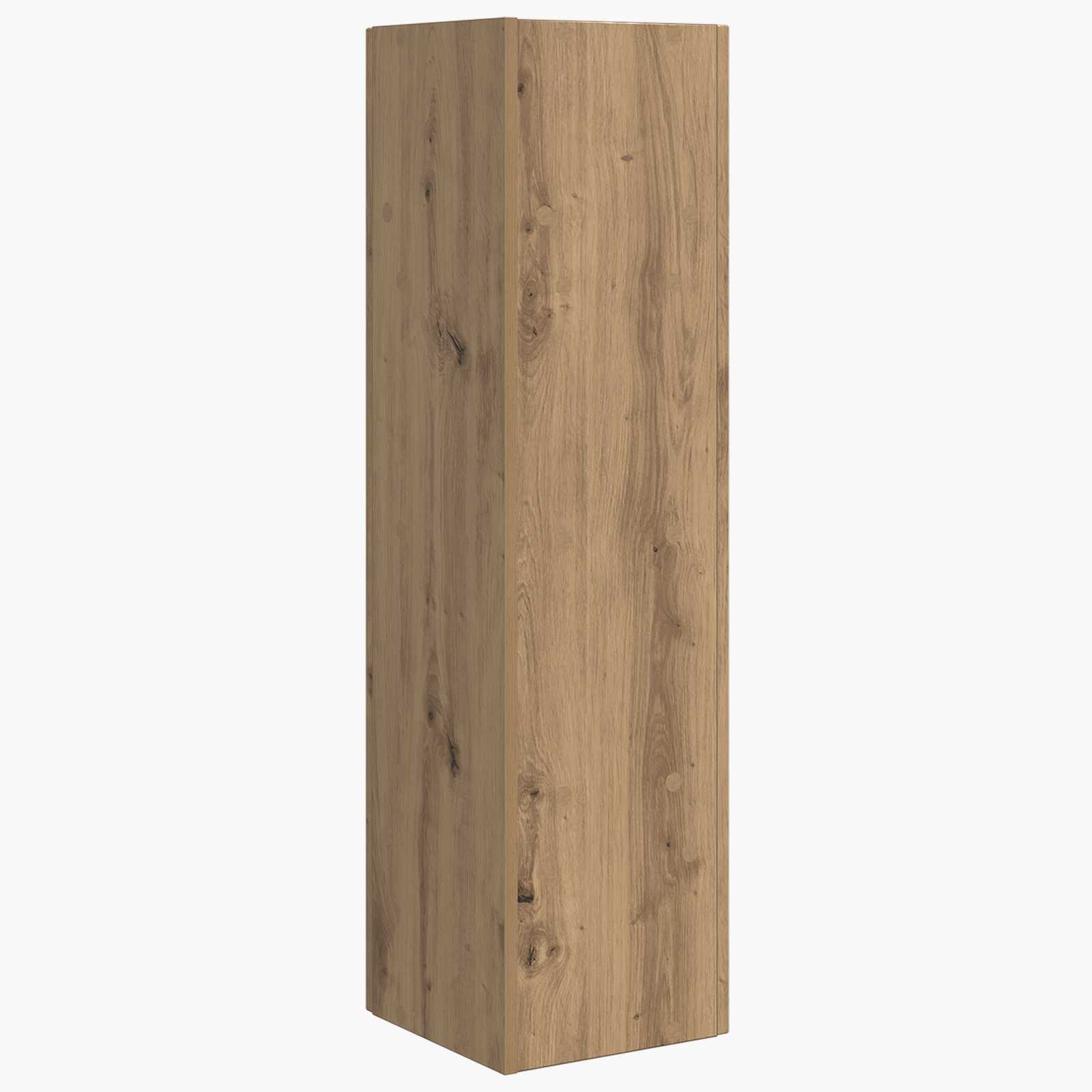 Eckschrank 27,5x27x102cm Holzwerkstoff Artisan-Eiche