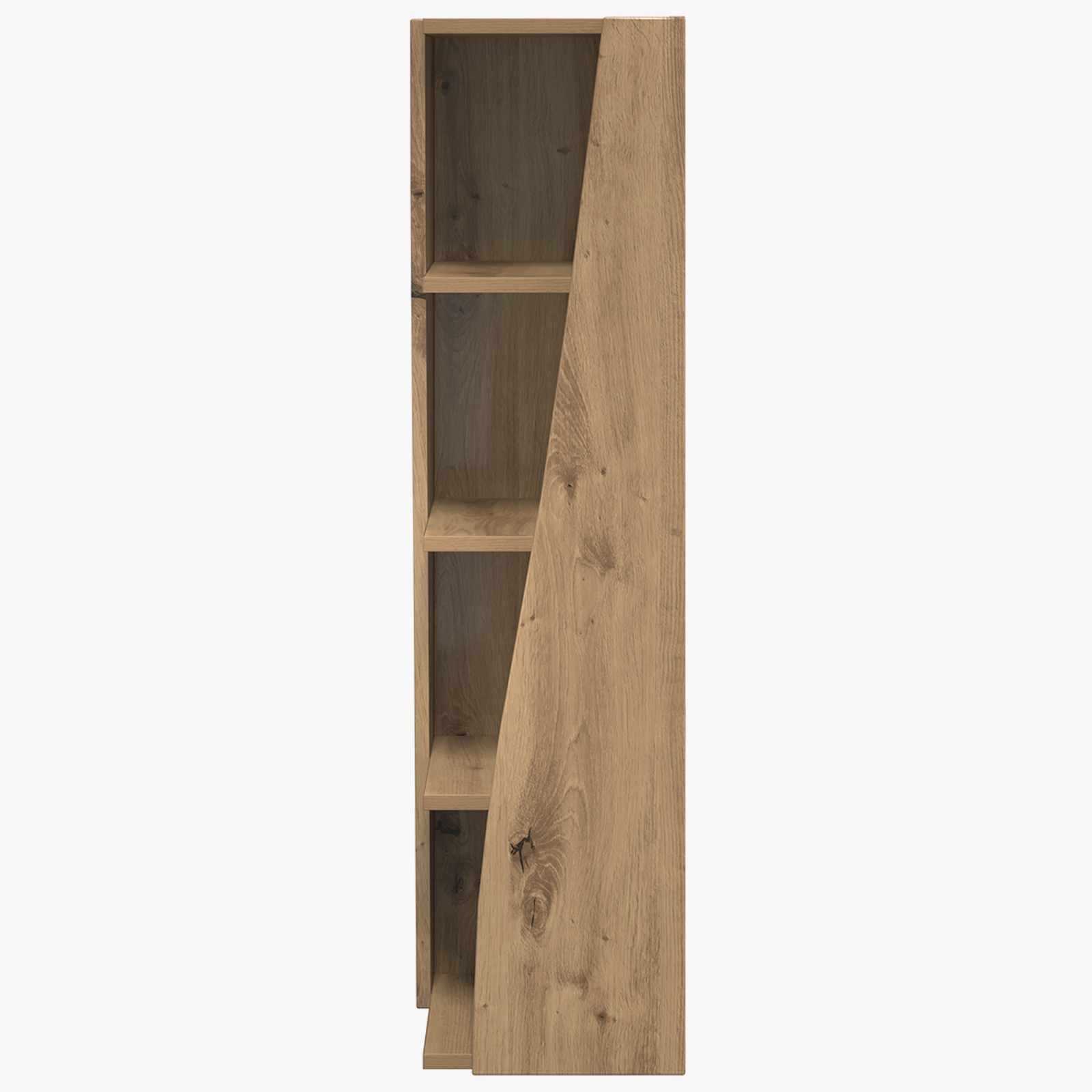 Eckschrank 27,5x27x102cm Holzwerkstoff Artisan-Eiche