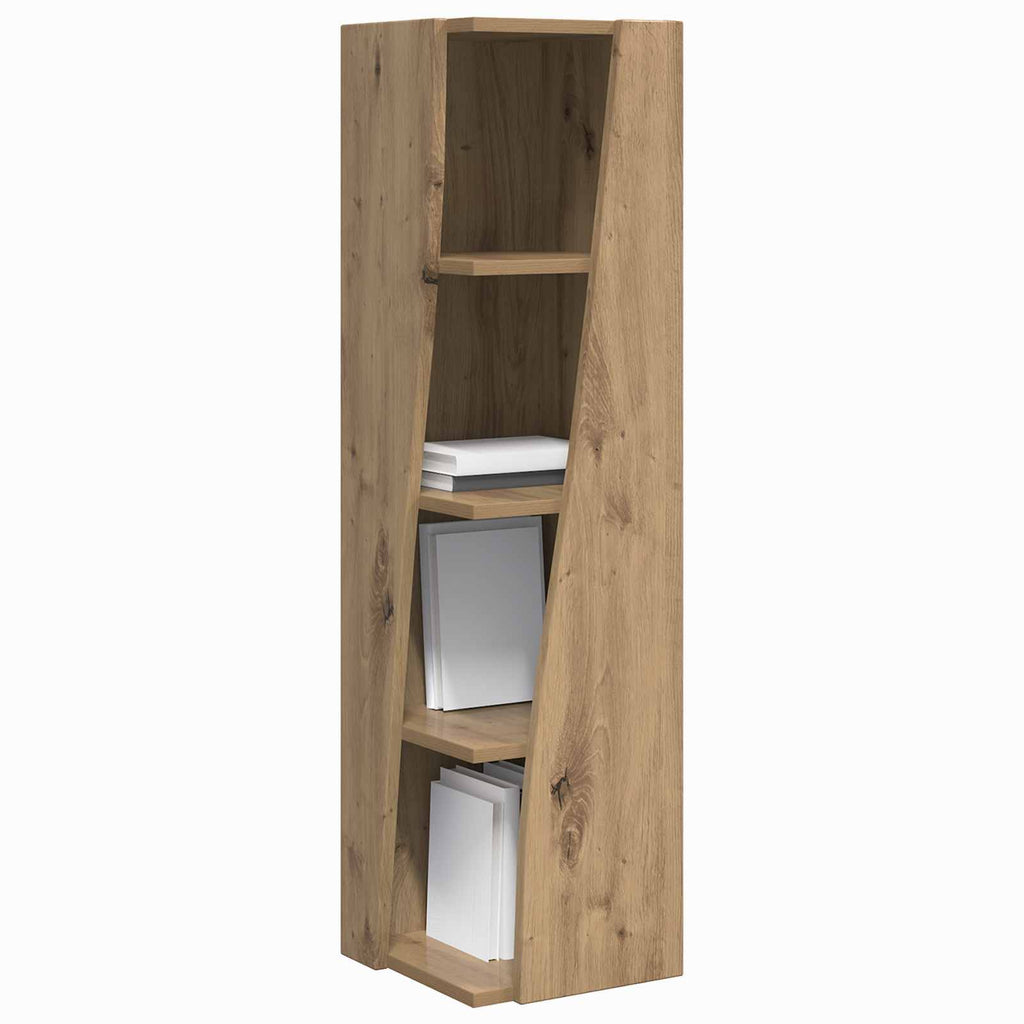 Eckschrank 27,5x27x102cm Holzwerkstoff Artisan-Eiche