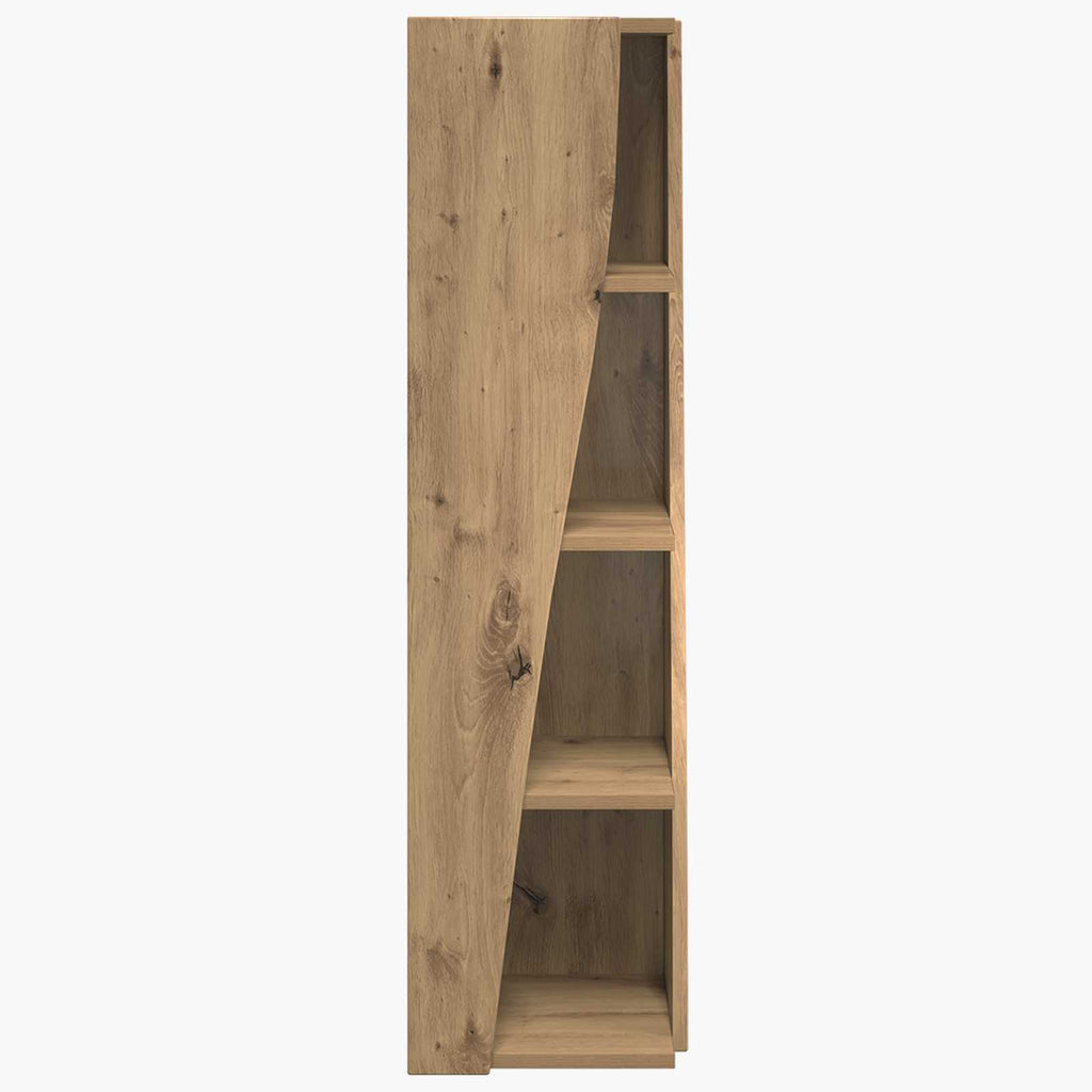 Eckschrank 27,5x27x102cm Holzwerkstoff Artisan-Eiche