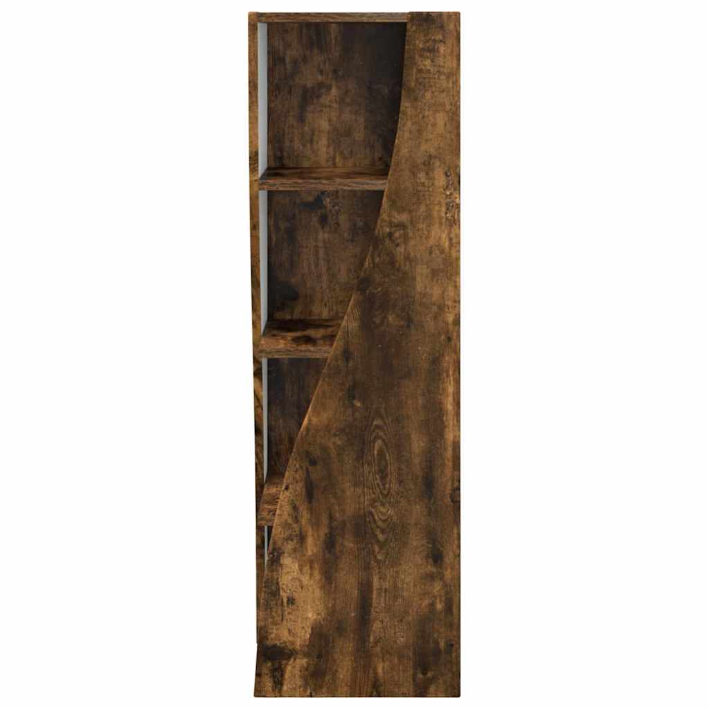 Eckschrank Geräucherte Eiche 32x32x102cm Holzwerkstoff