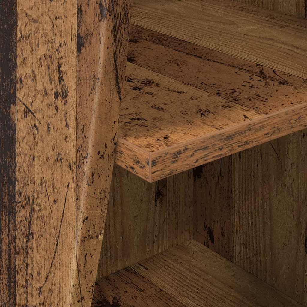Eckschrank Altholz 32x32x102cm Holzwerkstoff