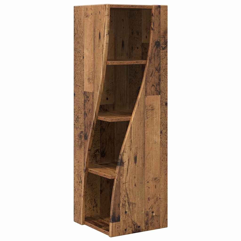 Eckschrank Altholz 32x32x102cm Holzwerkstoff