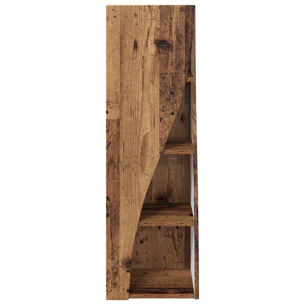 Eckschrank Altholz 32x32x102cm Holzwerkstoff