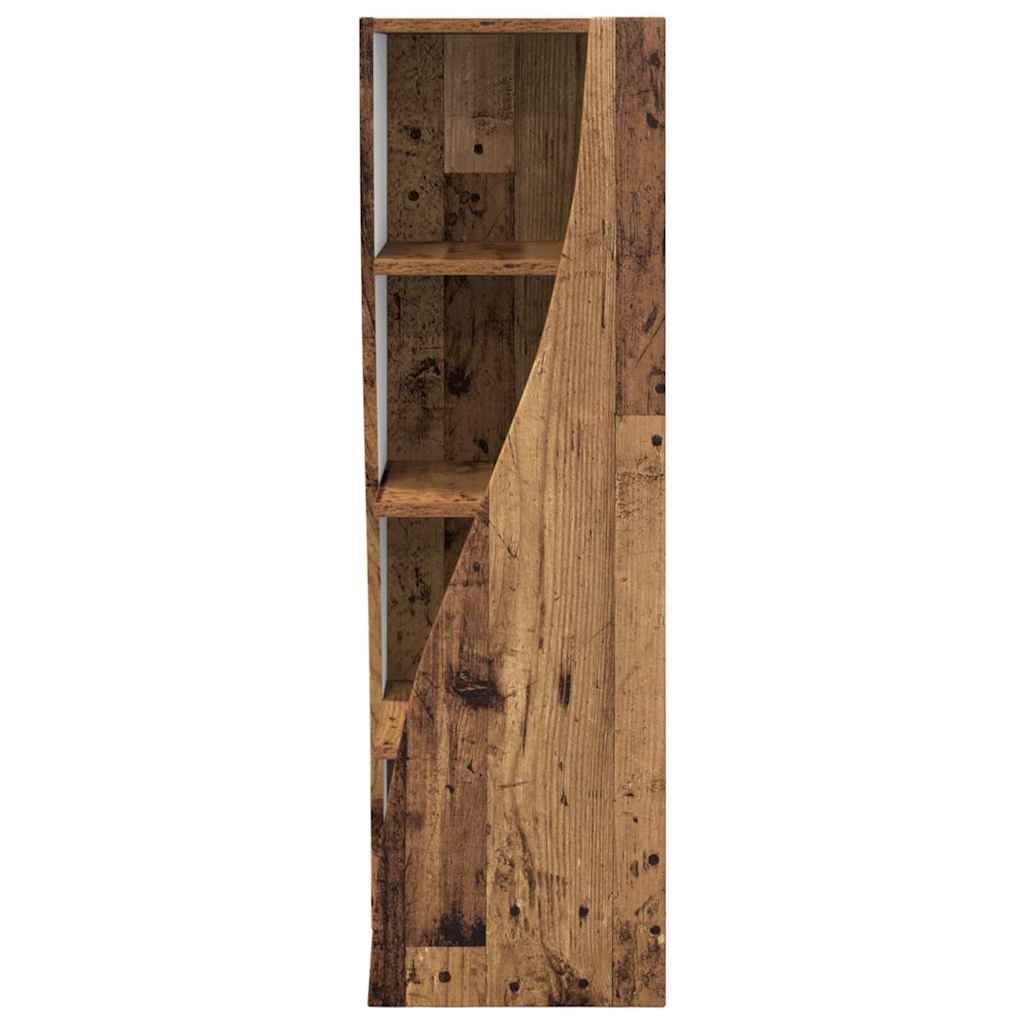 Eckschrank Altholz 32x32x102cm Holzwerkstoff