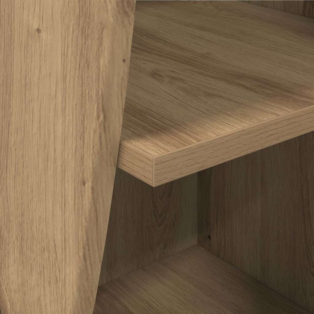 Eckschrank Artisan-Eiche 32x32x102cm Holzwerkstoff
