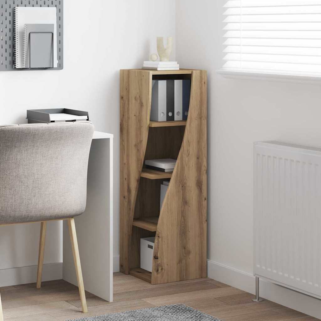 Eckschrank Artisan-Eiche 32x32x102cm Holzwerkstoff