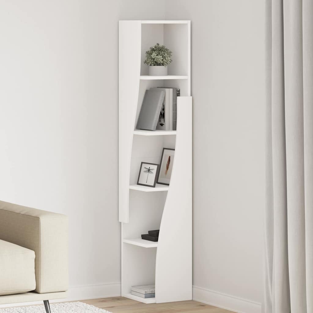 Eckschrank 27,5x27x140cm Holzwerkstoff
