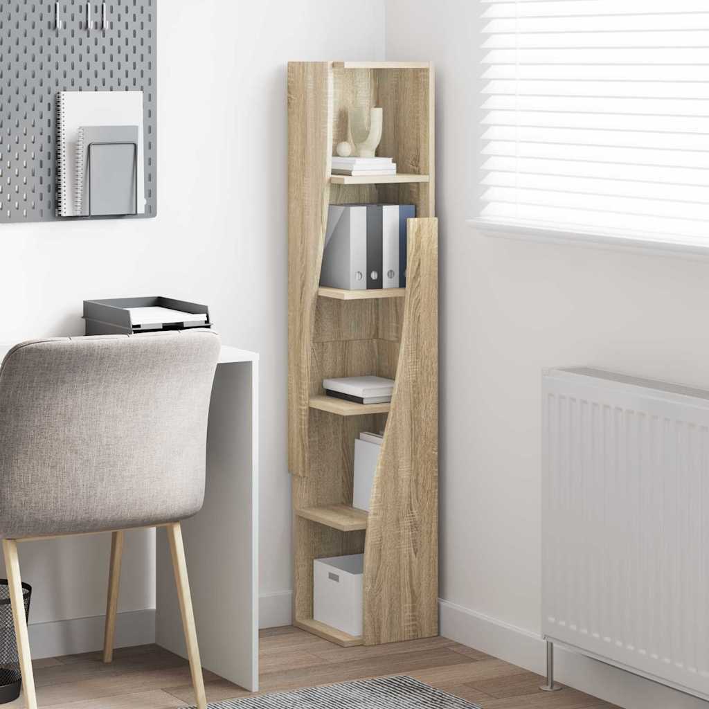 Eckschrank Sonoma-Eiche 27,5x27x140cm Holzwerkstoff