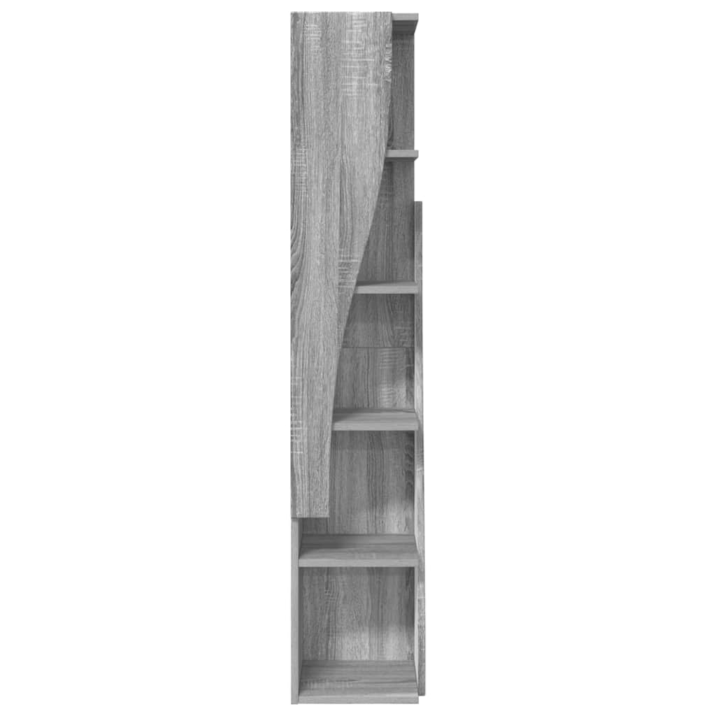 Eckschrank Graues Sonoma 27,5x27x140cm Holzwerkstoff