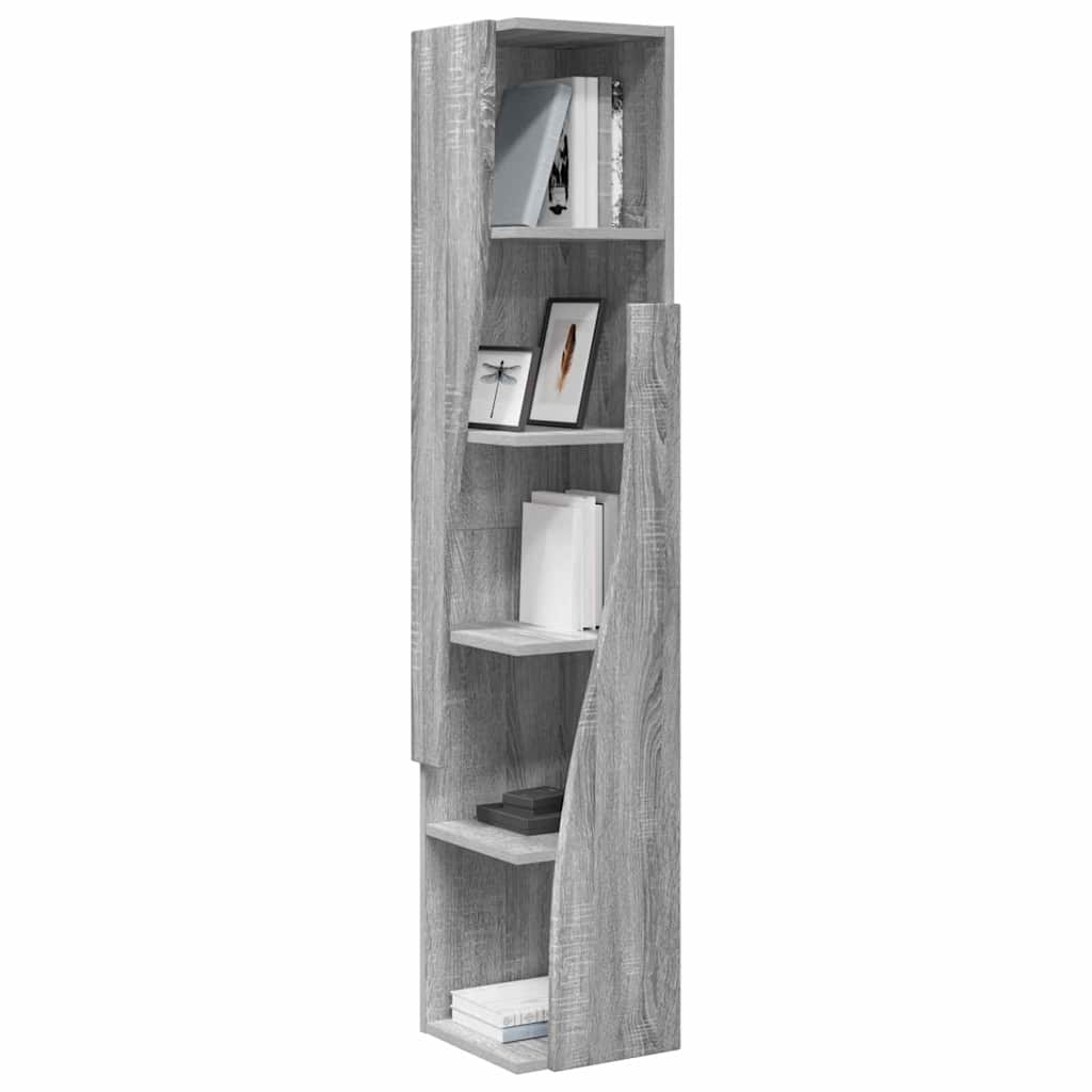 Eckschrank Graues Sonoma 27,5x27x140cm Holzwerkstoff