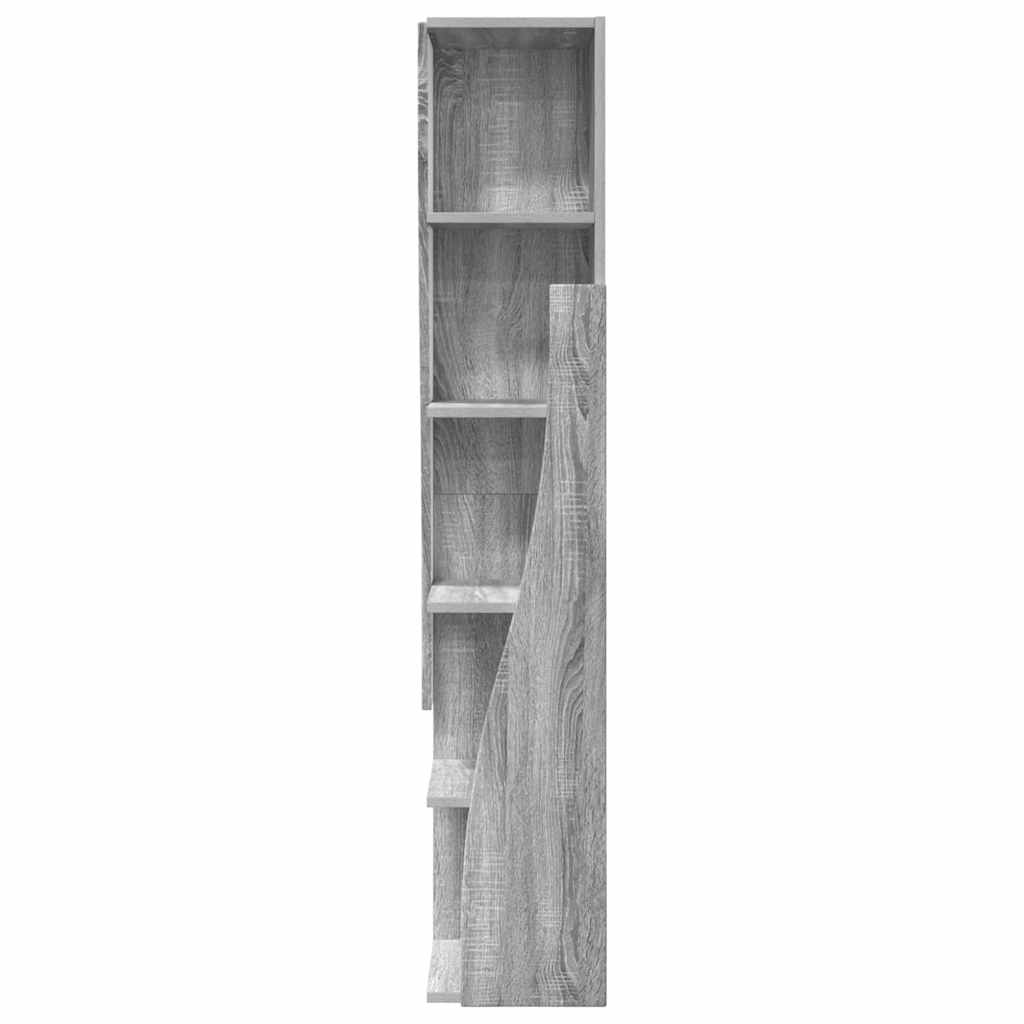 Eckschrank Graues Sonoma 27,5x27x140cm Holzwerkstoff