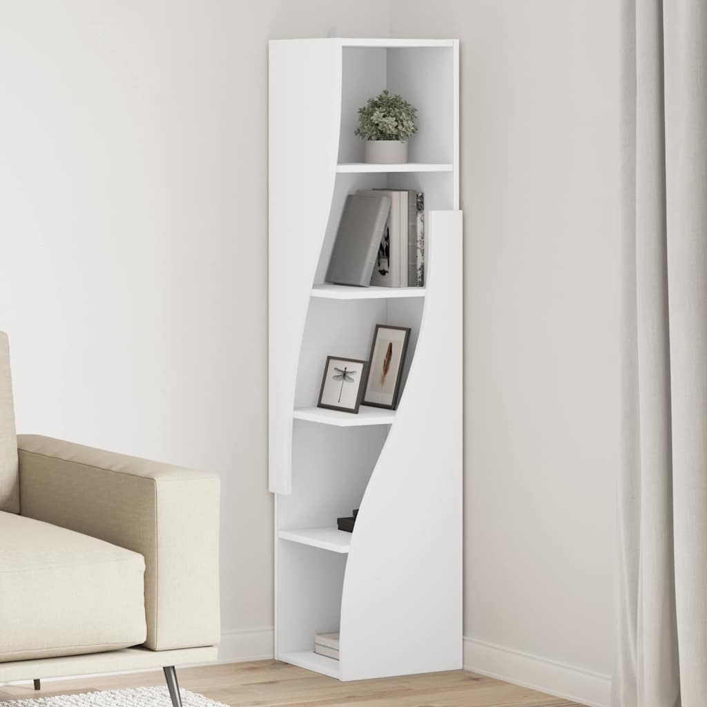 Eckschrank 32x32x140cm Holzwerkstoff