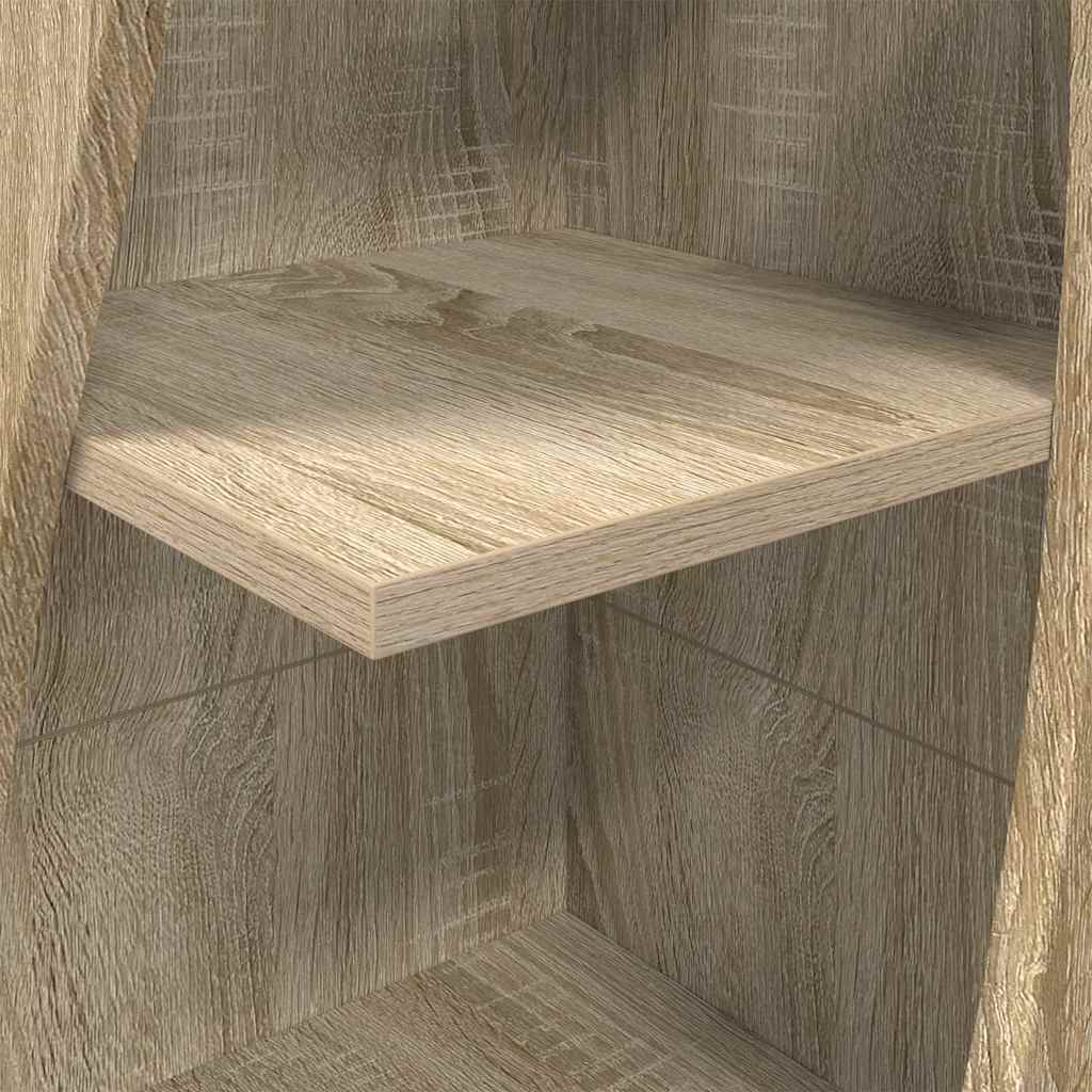 Eckschrank Sonoma-Eiche 32x32x140cm Holzwerkstoff