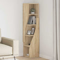 Eckschrank Sonoma-Eiche 32x32x140cm Holzwerkstoff