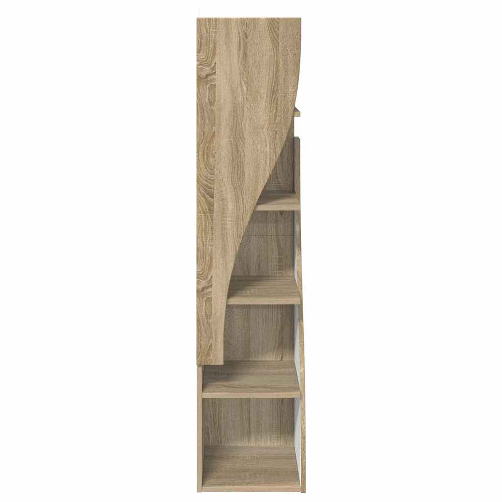 Eckschrank Sonoma-Eiche 32x32x140cm Holzwerkstoff