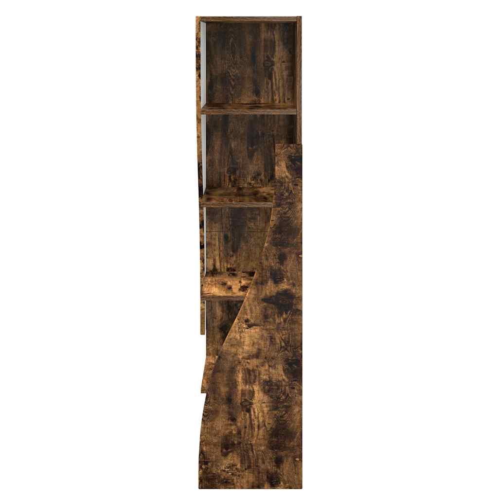 Eckschrank Geräucherte Eiche 32x32x140cm Holzwerkstoff