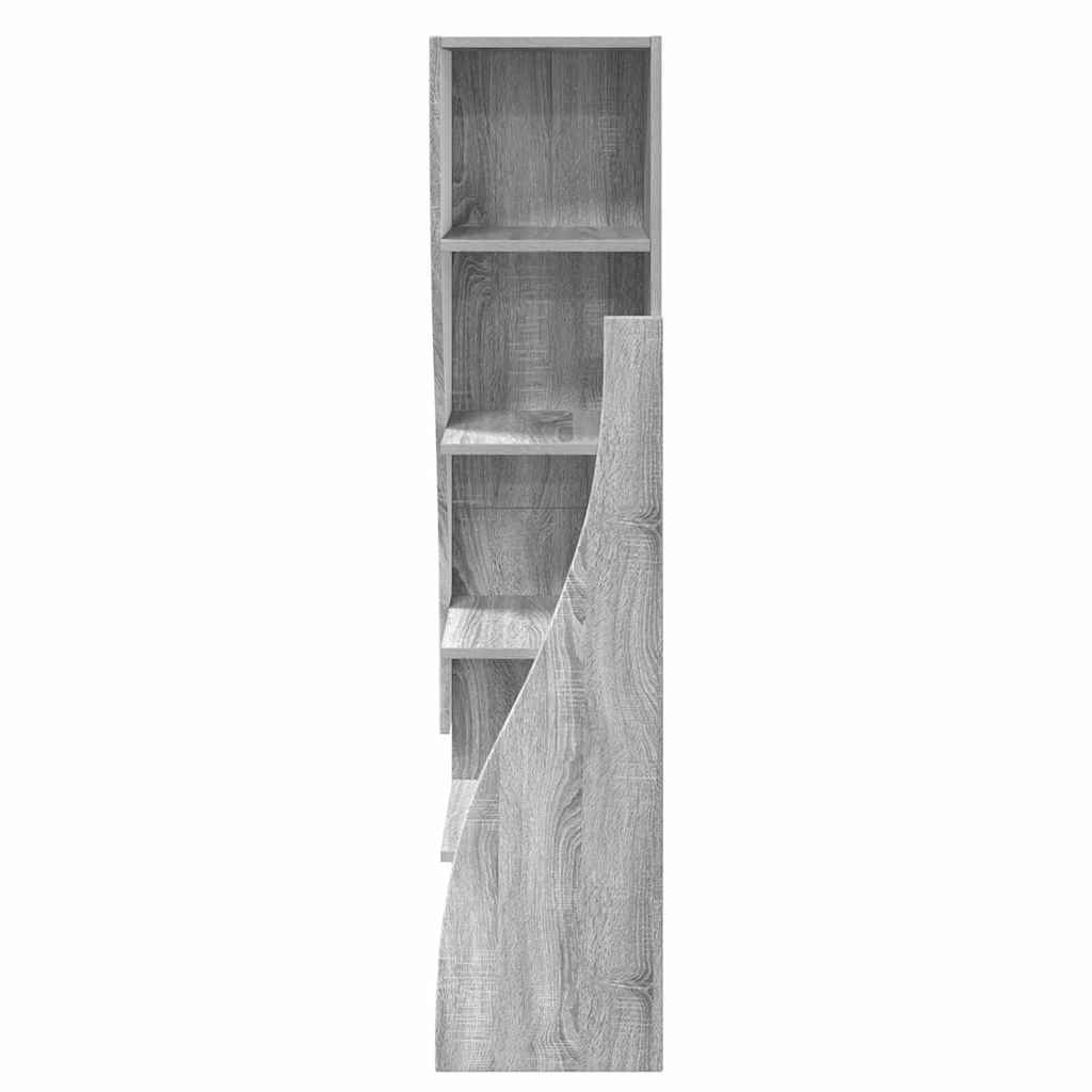 Eckschrank Graues Sonoma 32x32x140cm Holzwerkstoff
