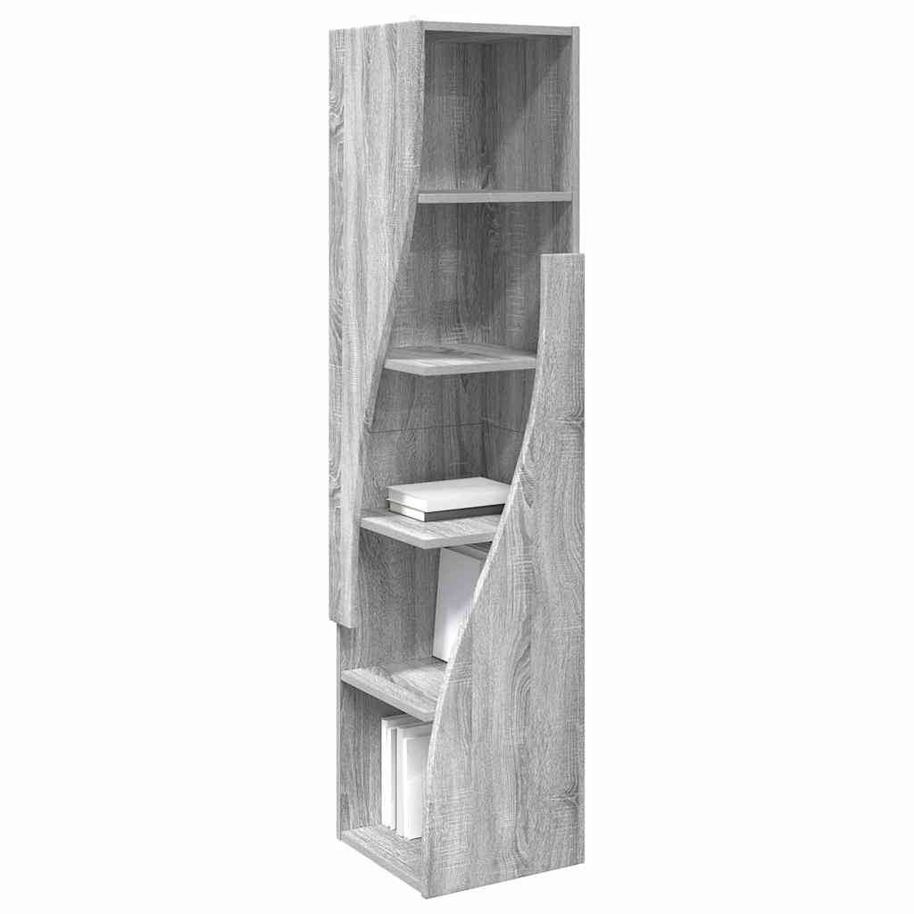 Eckschrank Graues Sonoma 32x32x140cm Holzwerkstoff