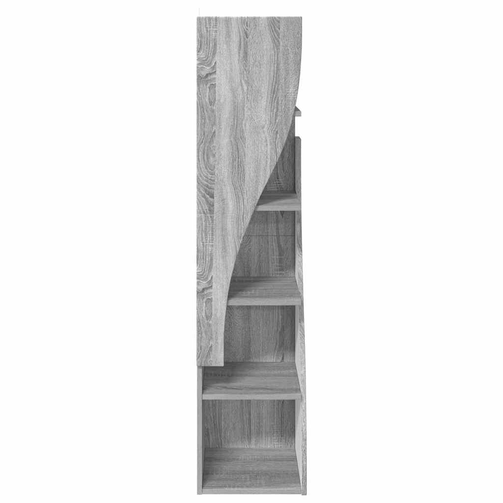 Eckschrank Graues Sonoma 32x32x140cm Holzwerkstoff
