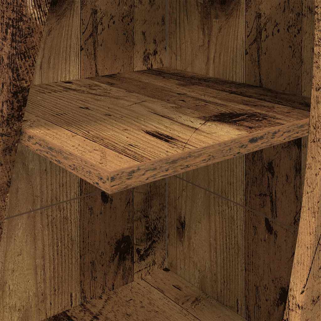Eckschrank Altholz 32x32x140cm Holzwerkstoff