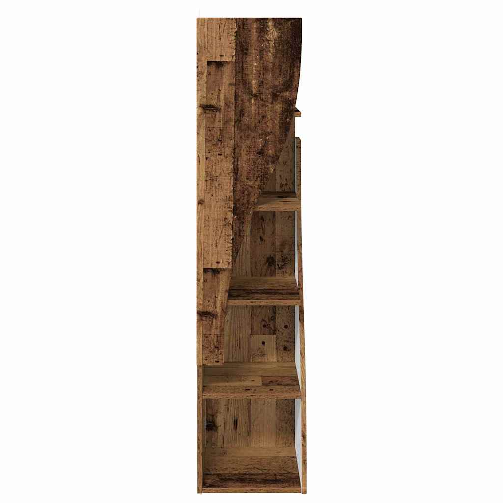 Eckschrank Altholz 32x32x140cm Holzwerkstoff