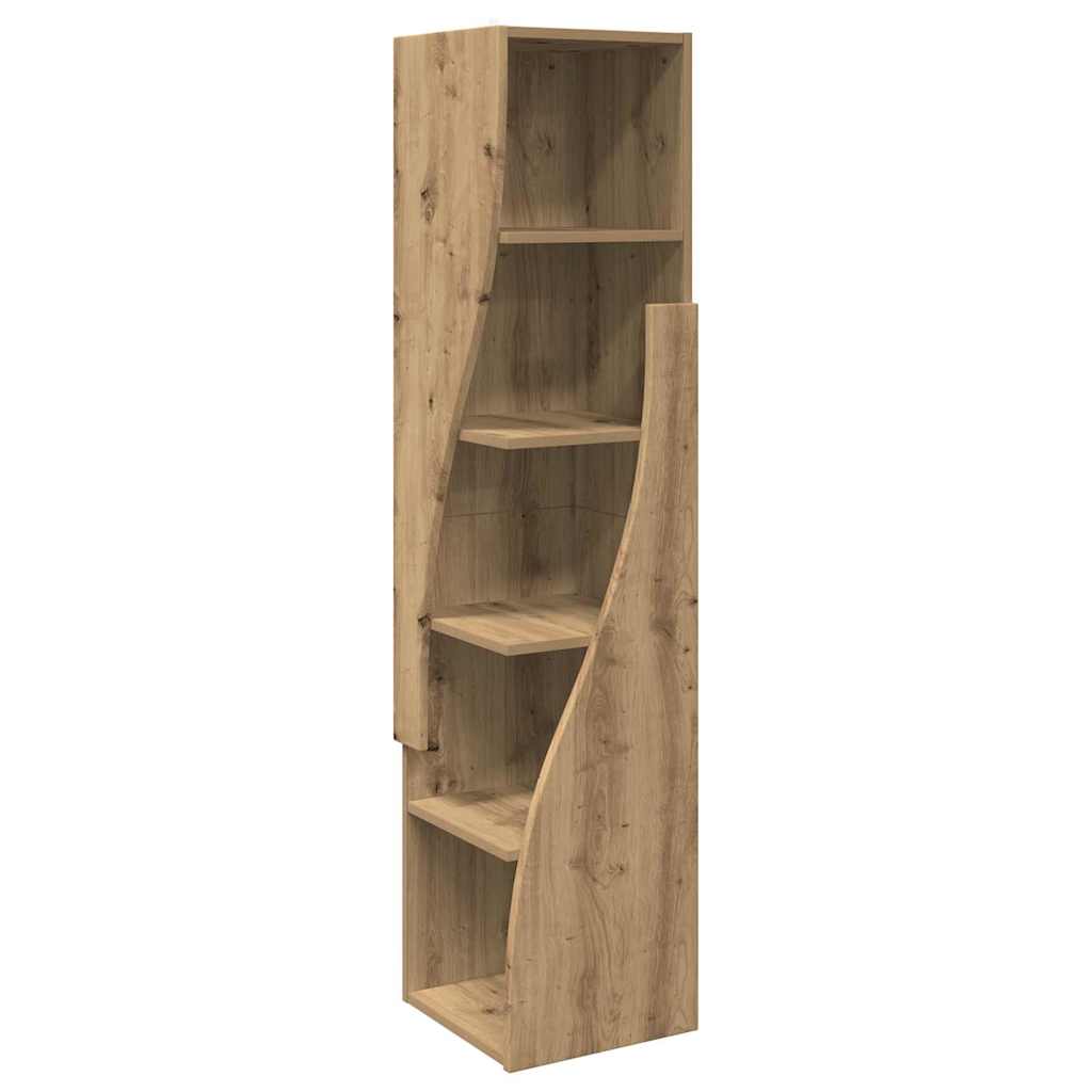 Eckschrank Artisan-Eiche 32x32x140cm Holzwerkstoff