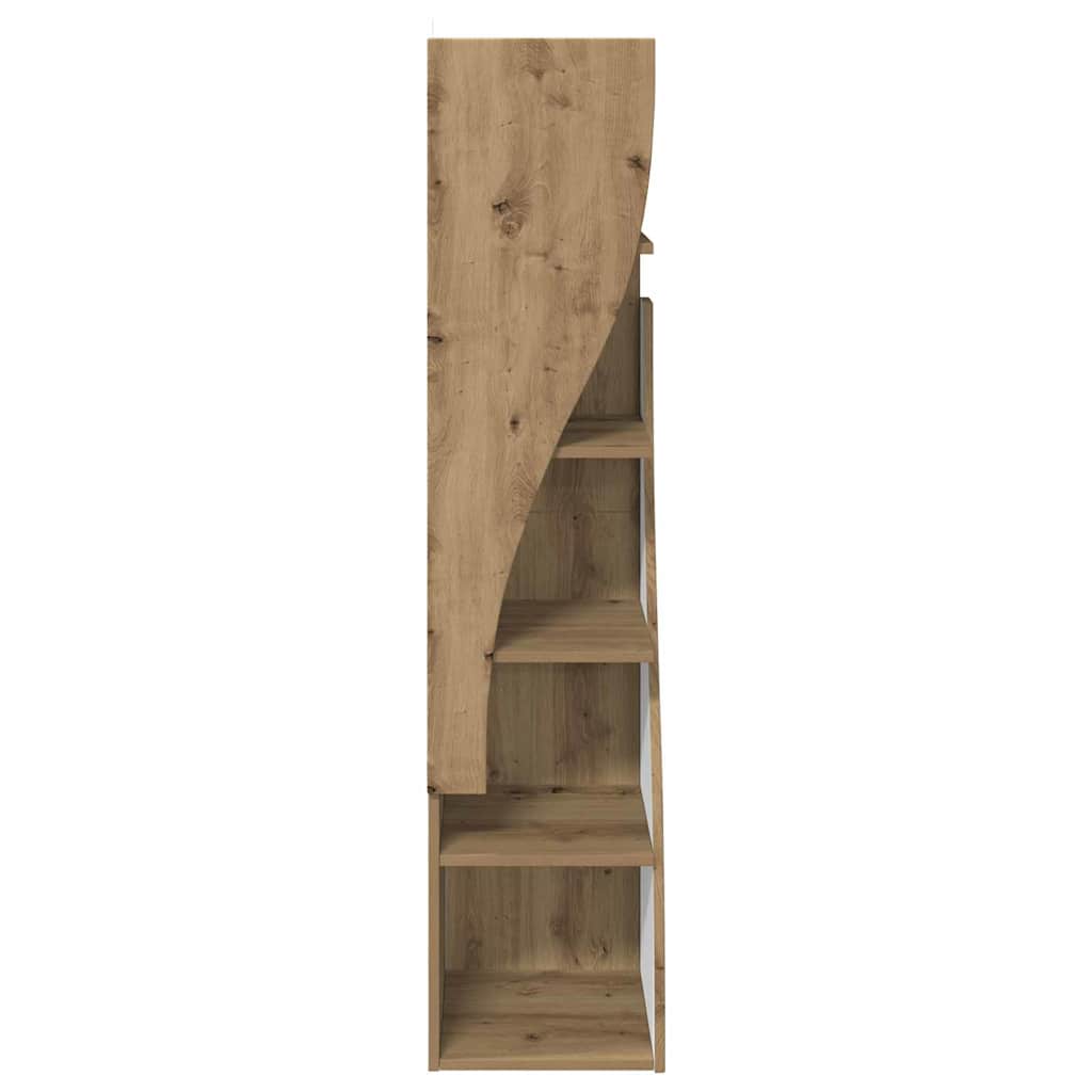 Eckschrank Artisan-Eiche 32x32x140cm Holzwerkstoff
