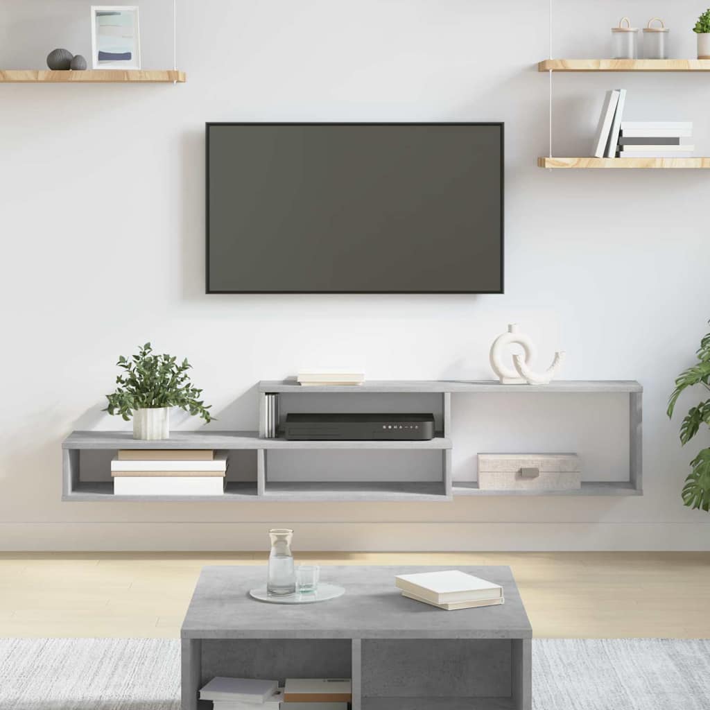 WandTVStand 150x25x28,5cm Holzwerkstoff