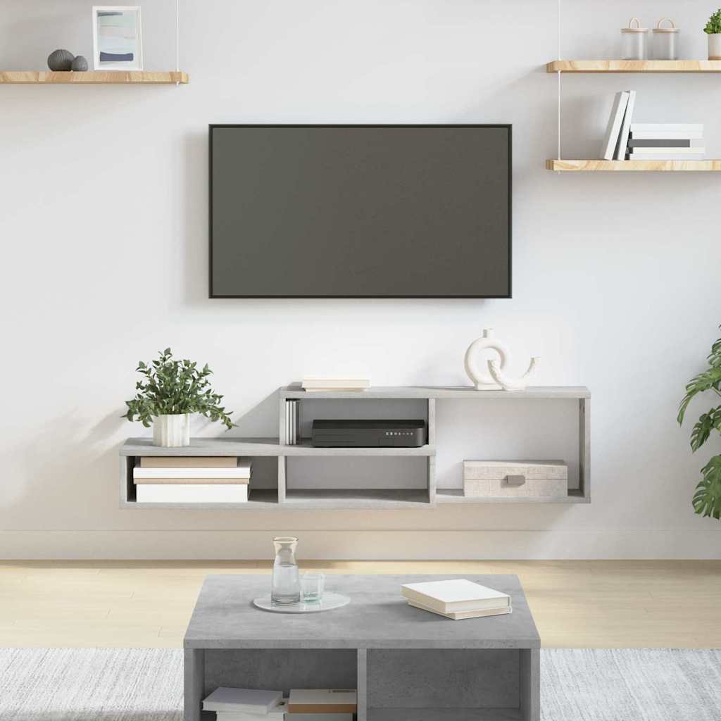 WandTVStand 120x25x28,5cm Holzwerkstoff
