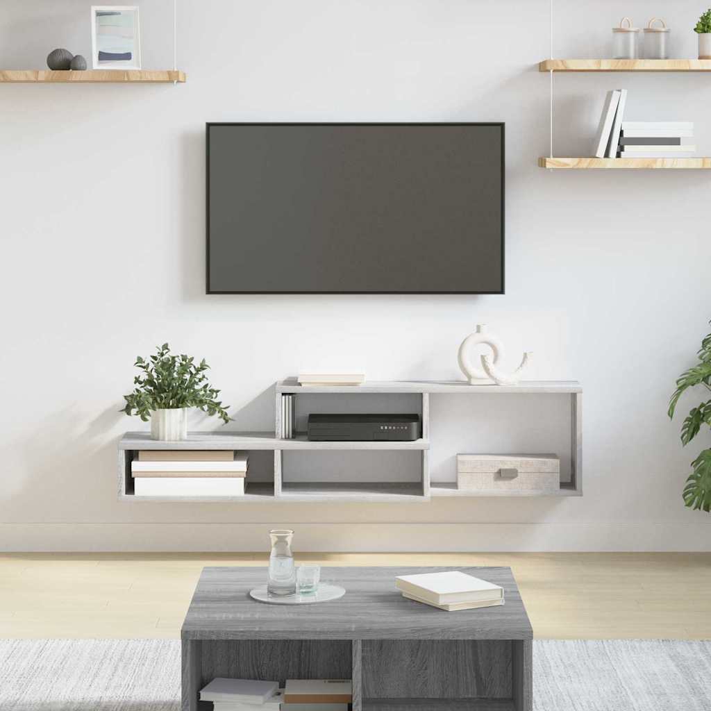 WandTVStand 120x25x28,5cm Holzwerkstoff