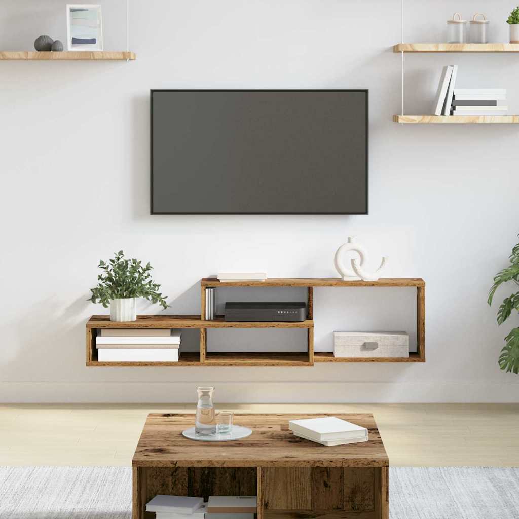 WandTVStand 120x25x28,5cm Holzwerkstoff