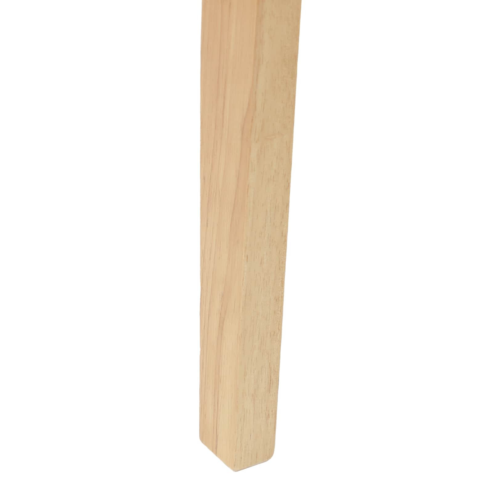 Esszimmerstühle 2 pcs Weiß 54 x 57 x 73 cm Massives Gummiholz