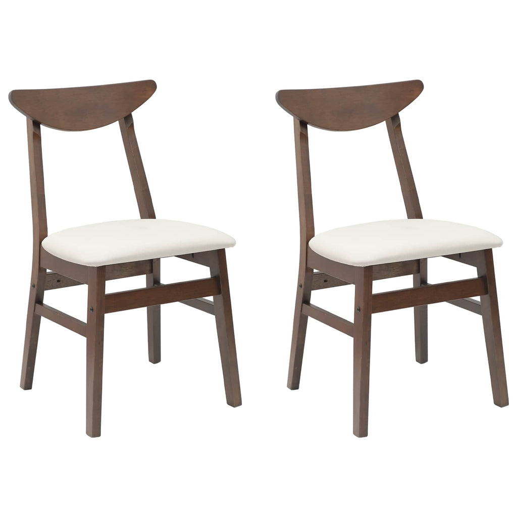 Esszimmerstühle 2 pcs Hellbraun 42 x 47.5 x 81 cm