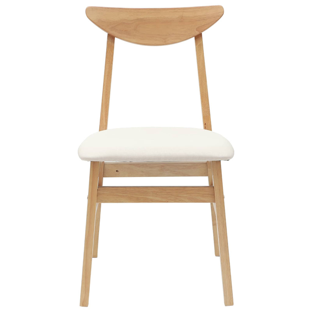 Esszimmerstühle 2 pcs Natur 42 x 47.5 x 81 cm