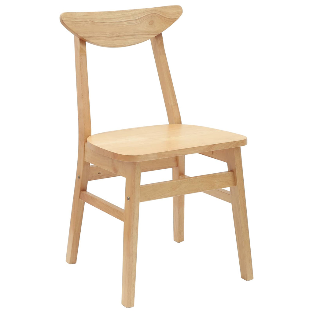 Esszimmerstühle 2 pcs Natur 42 x 47.5 x 81 cm