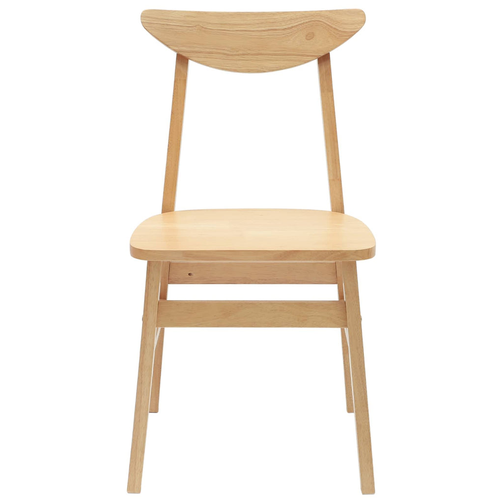 Esszimmerstühle 2 pcs Natur 42 x 47.5 x 81 cm
