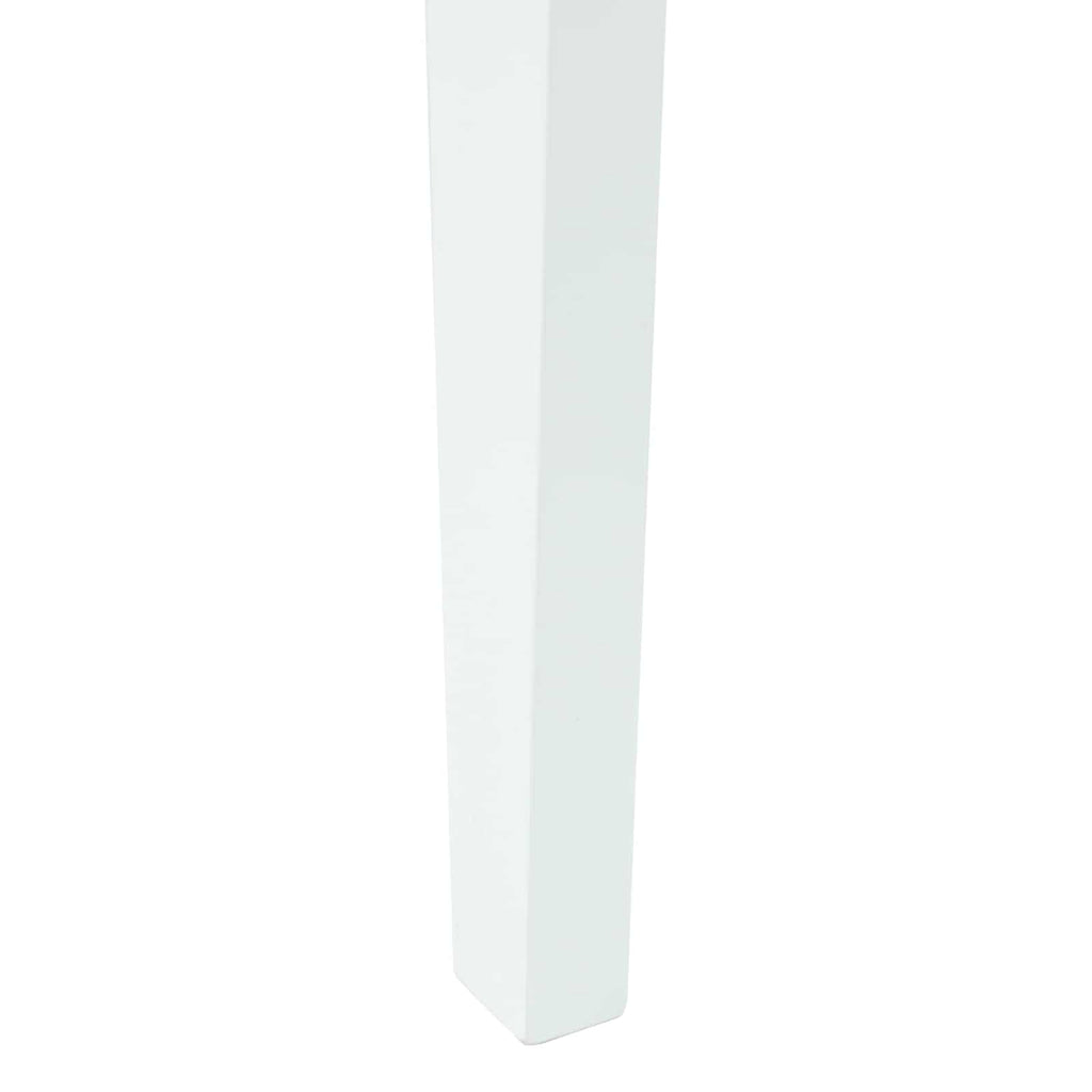 Esszimmerstühle 2 pcs Weiß 42 x 47.5 x 81 cm Massives Gummiholz