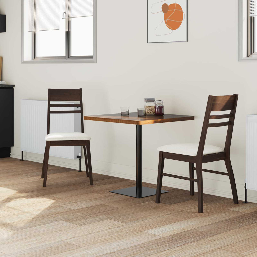 Esszimmerstühle 2 pcs Hellbraun 43 x 54 x 89 cm