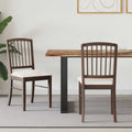 Esszimmerstühle 2 pcs Hellbraun 50 x 52,5 x 91 cm