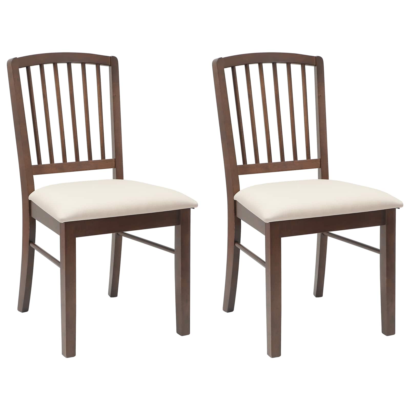 Esszimmerstühle 2 pcs Hellbraun 50 x 52,5 x 91 cm