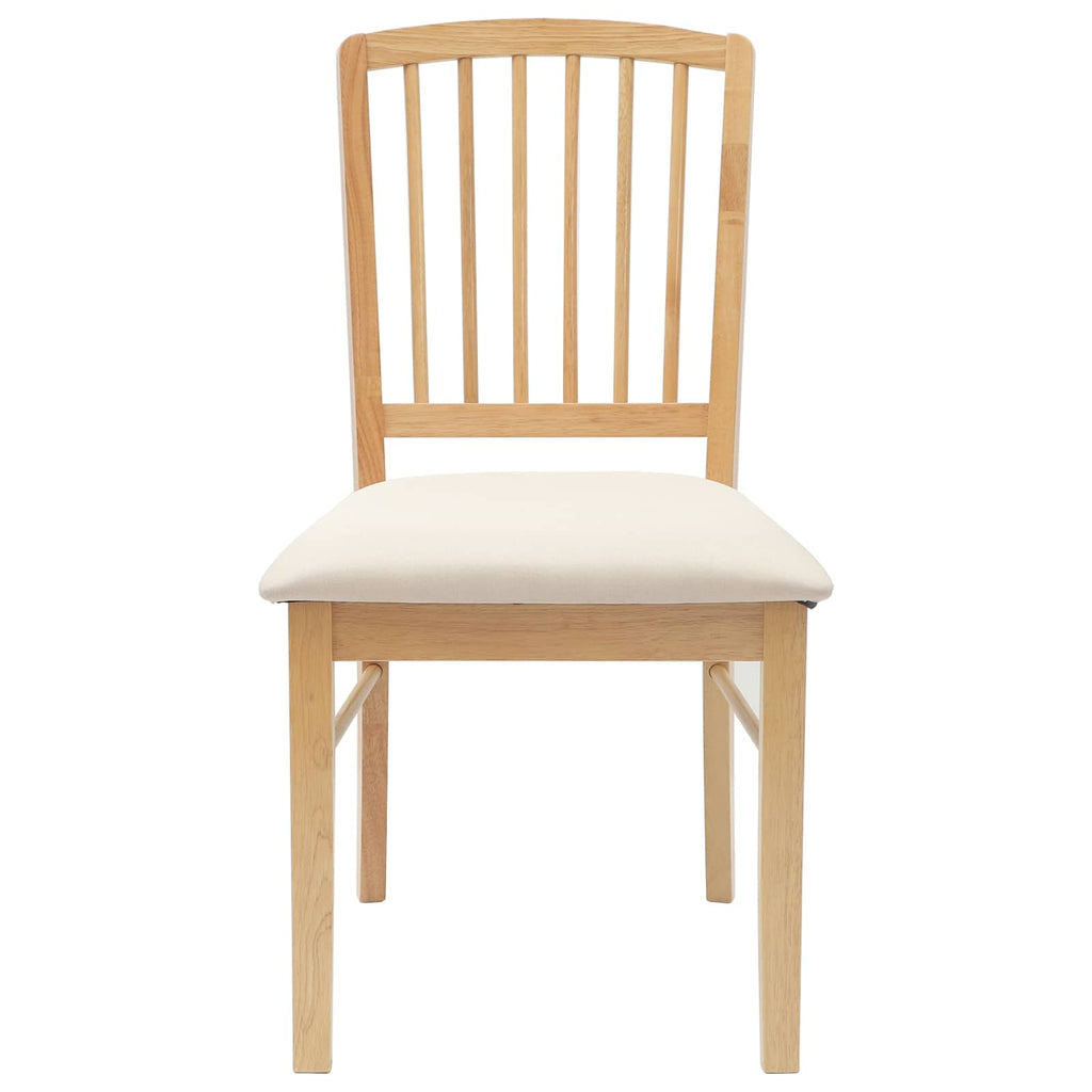 Esszimmerstühle 2 pcs Natur 50 x 52,5 x 91 cm
