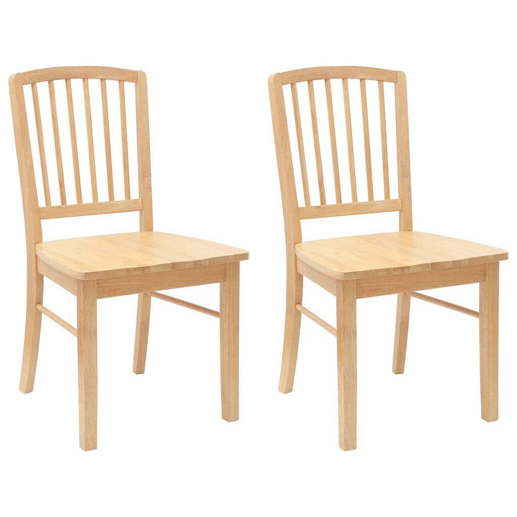 Esszimmerstühle 2 pcs Natur 50 x 52,5 x 91 cm