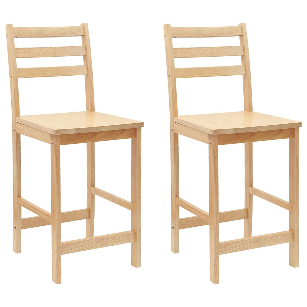 Esszimmerstühle 2 pcs Natur 40 x 47,5 x 99,5 cm