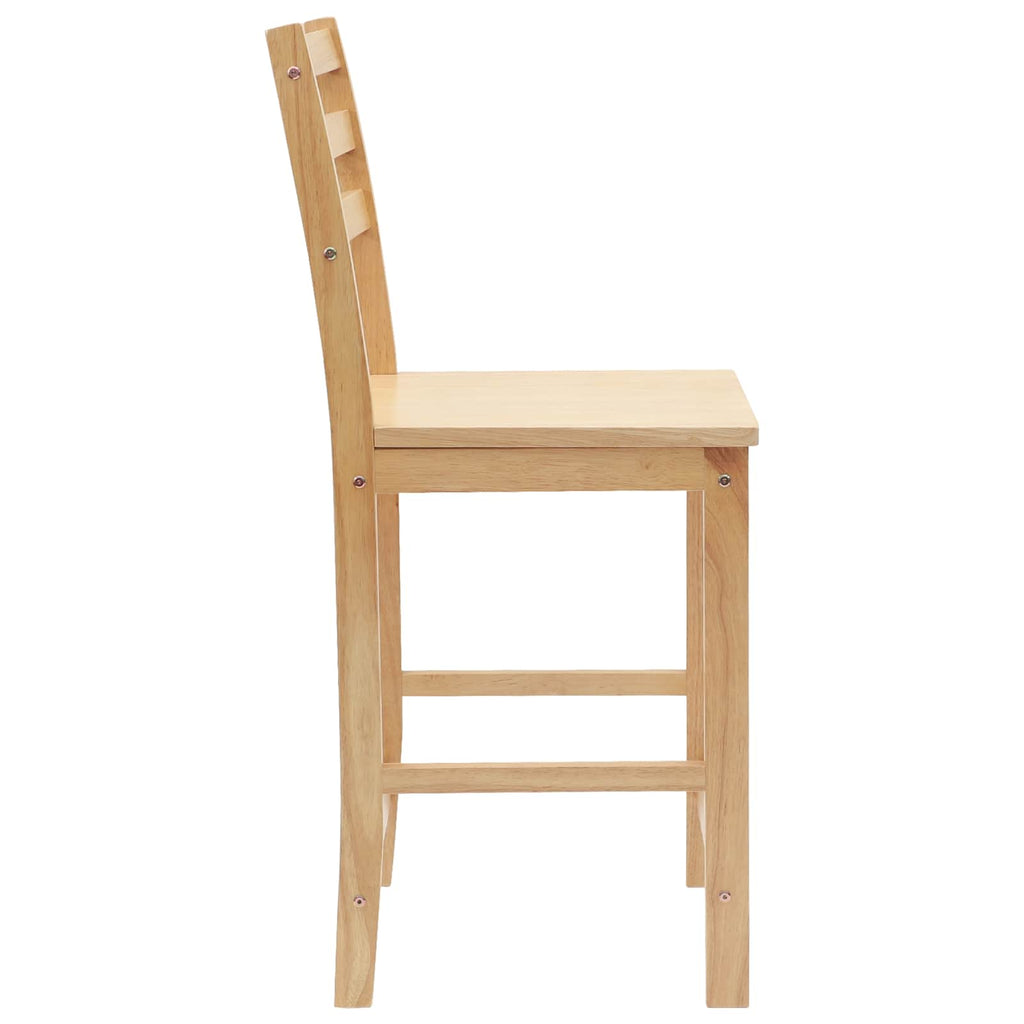 Esszimmerstühle 2 pcs Natur 40 x 47,5 x 99,5 cm