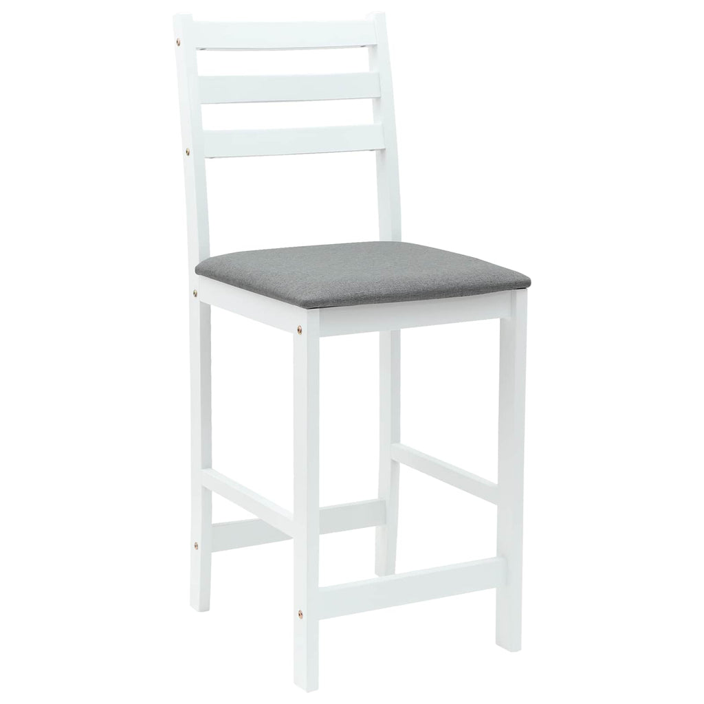 Esszimmerstühle 2 pcs Weiß 40 x 47,5 x 99,5 cm