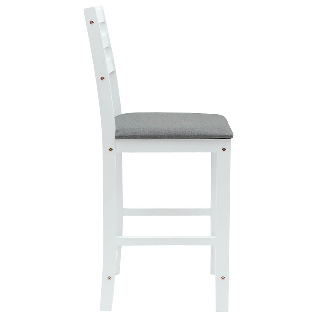 Esszimmerstühle 2 pcs Weiß 40 x 47,5 x 99,5 cm
