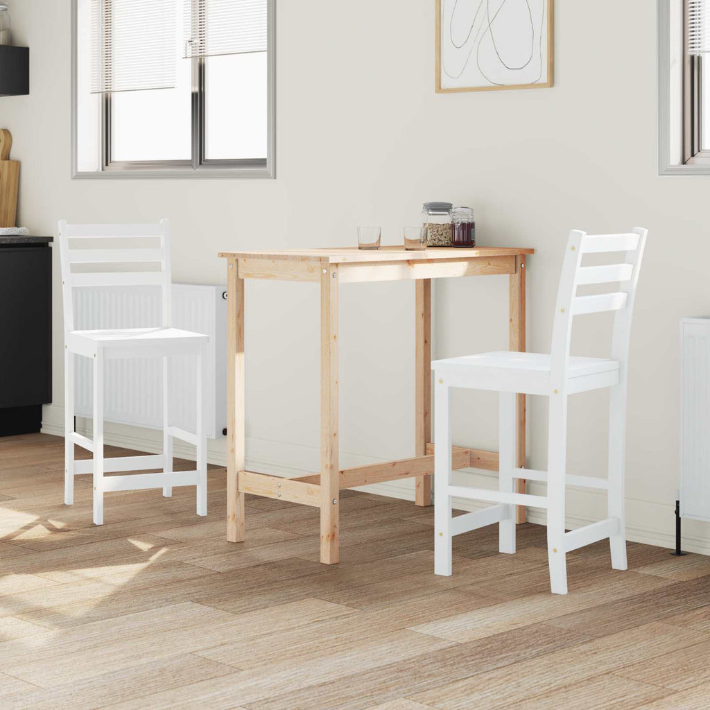 Esszimmerstühle 2 pcs Weiß 40 x 47,5 x 99,5 cm